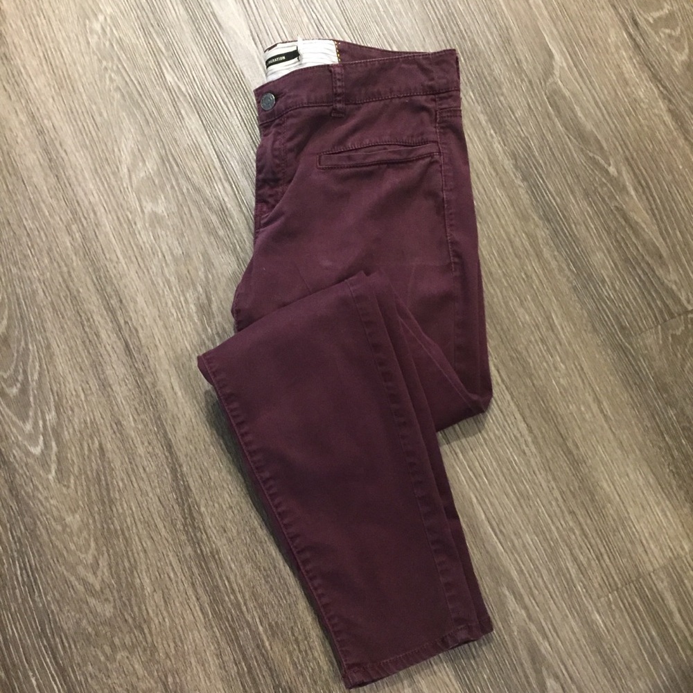 Anthro Daughters of Liberation Ankle Skinny Jeans